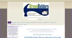 Desktop Screenshot of dreambuildersmd.org